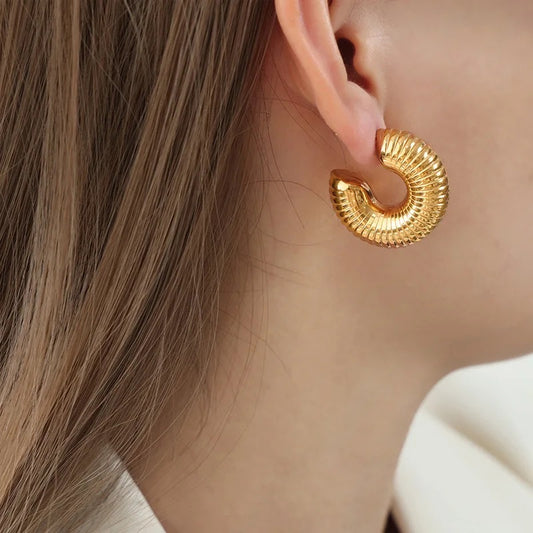 Chunky Round Hoops