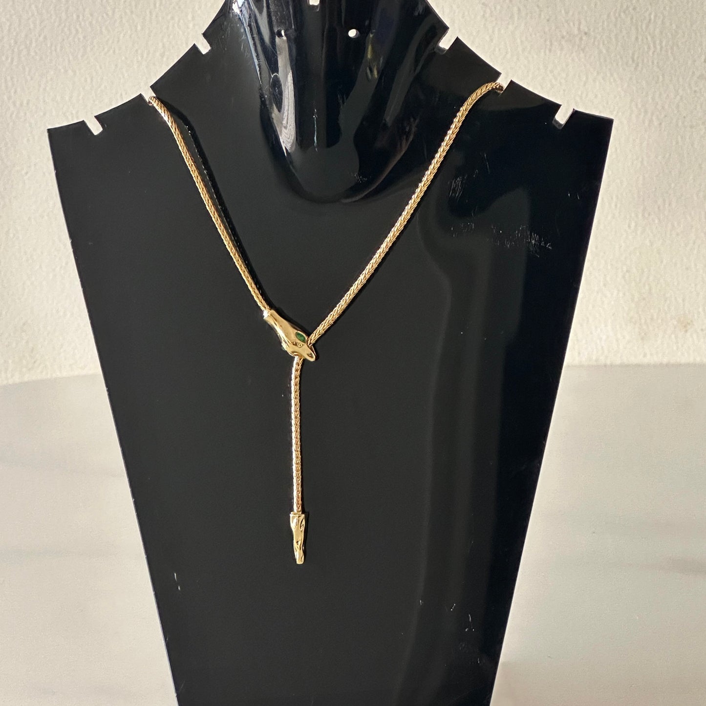 Sliding SS Snake Necklace