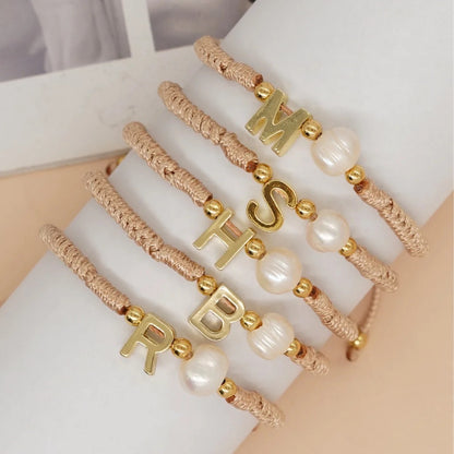 Initial Boho Bracelet