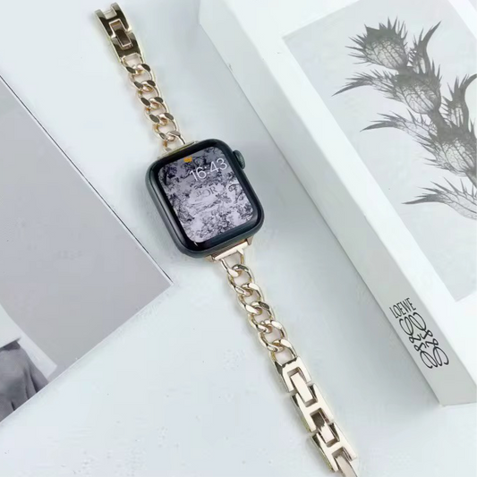 Metal Chain Apple Watch Straps/ Bands-3 Colors