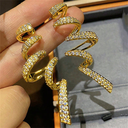 Viola Earrings-Gold &Silver