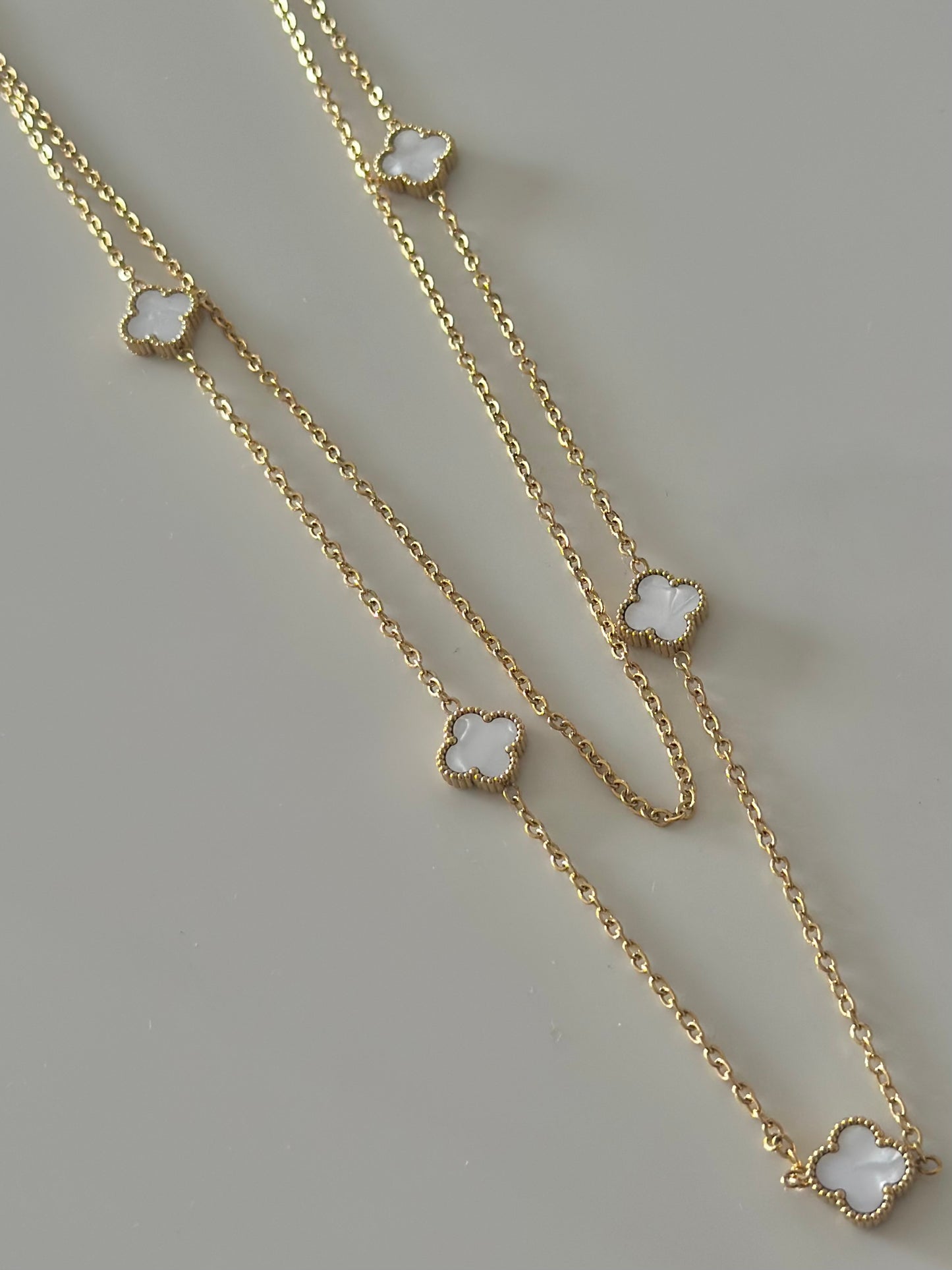 Petite Clover Necklaces-2 Types