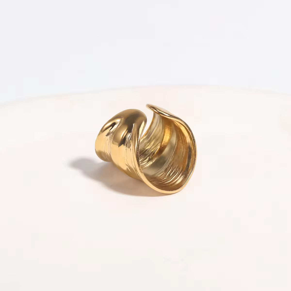 Egyptian Statement Ring - Gold