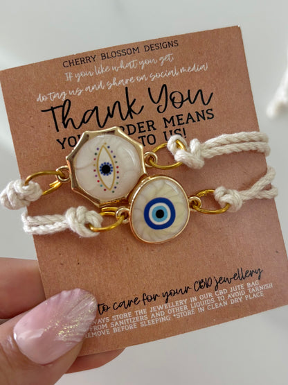 Evil Eye & Kids Rakhi Bracelets-5 Options