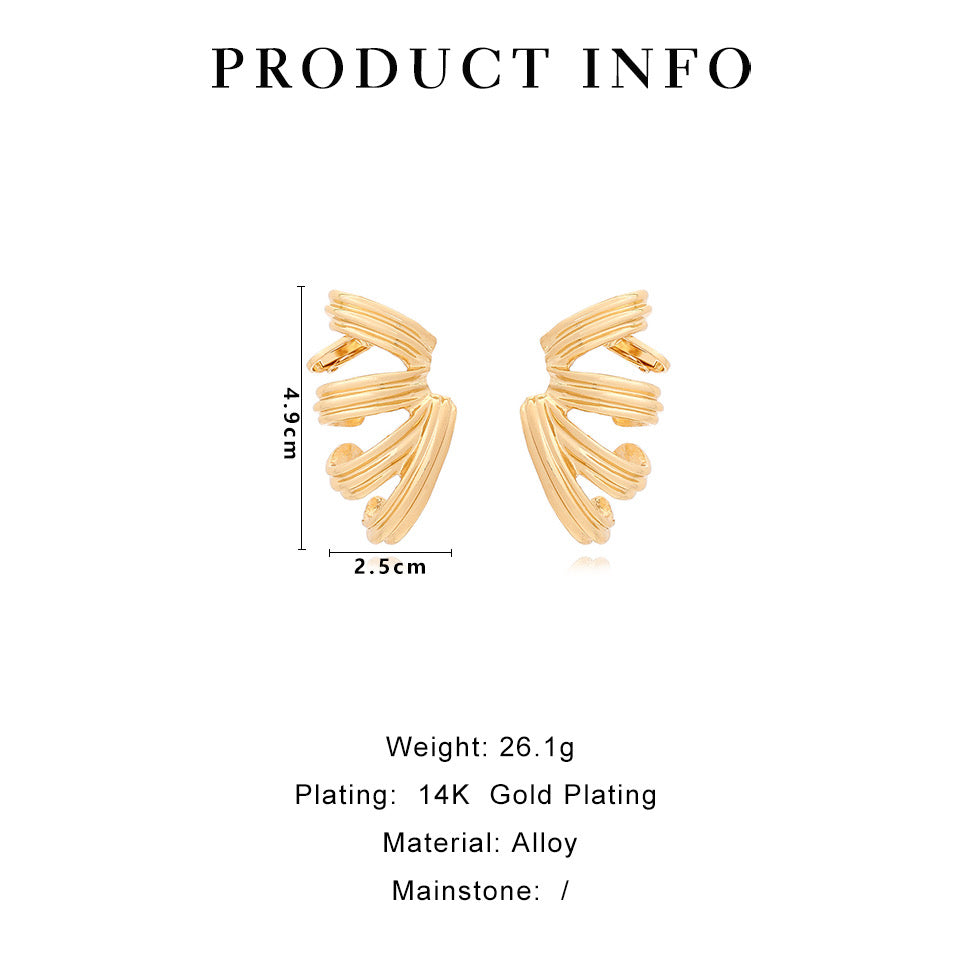 Elysian Wrap 2 Way Cuff Earring Pair-2 Colors
