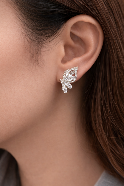Front & Back Dangler/Stud Earrings-5 Designs