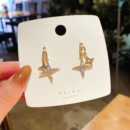 Constellation Star Dangler Earrings