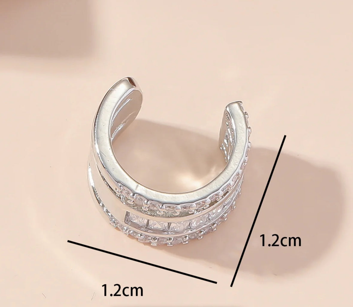 Tiny New Ear Cuff Earrings-Single Piece