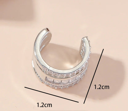 Tiny New Ear Cuff Earrings-Single Piece