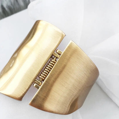 Chunky Solid Cuffs Bracelets