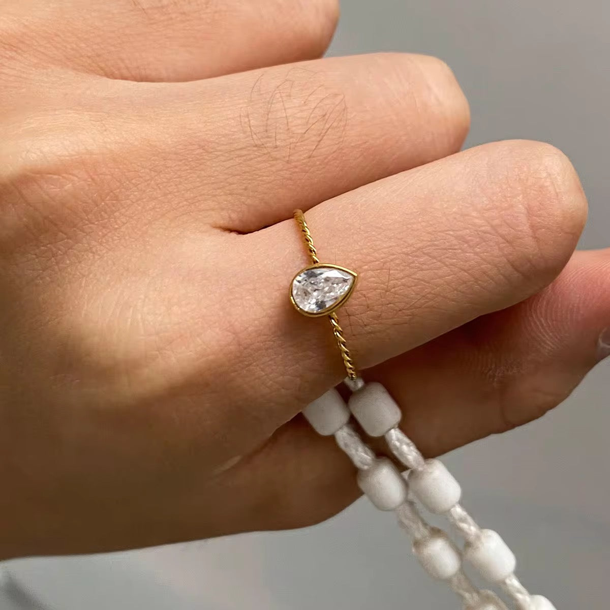 Sunshine 3 Ring Set-Size7/8
