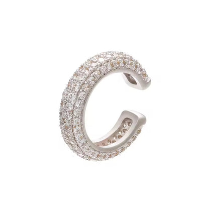 Studded Ring Ear Cuffs-5 Colours