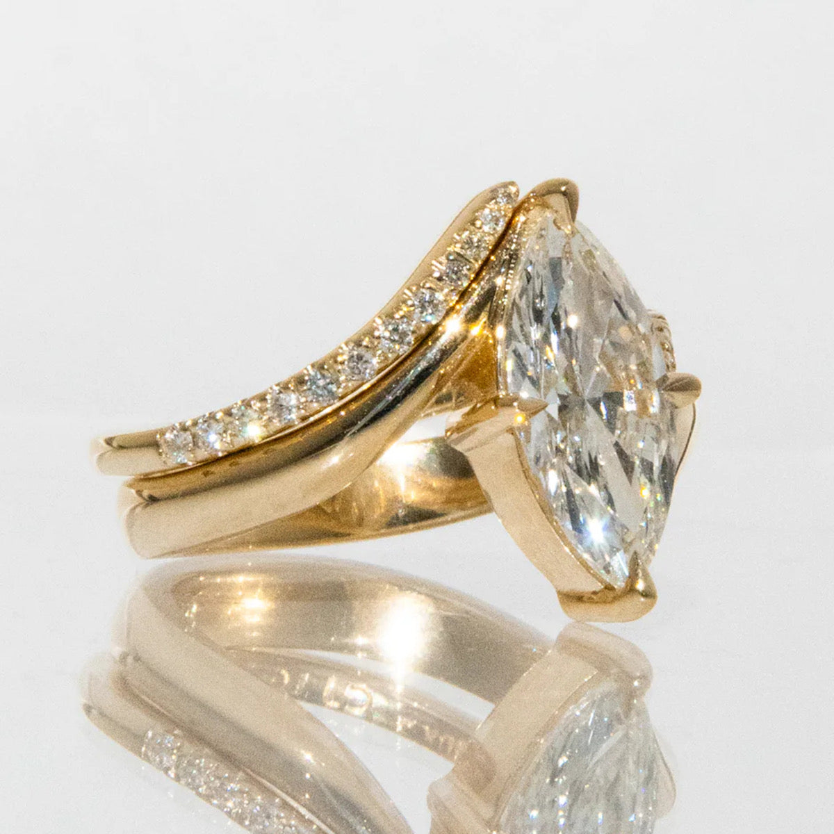 Nova Marquise Ring Set