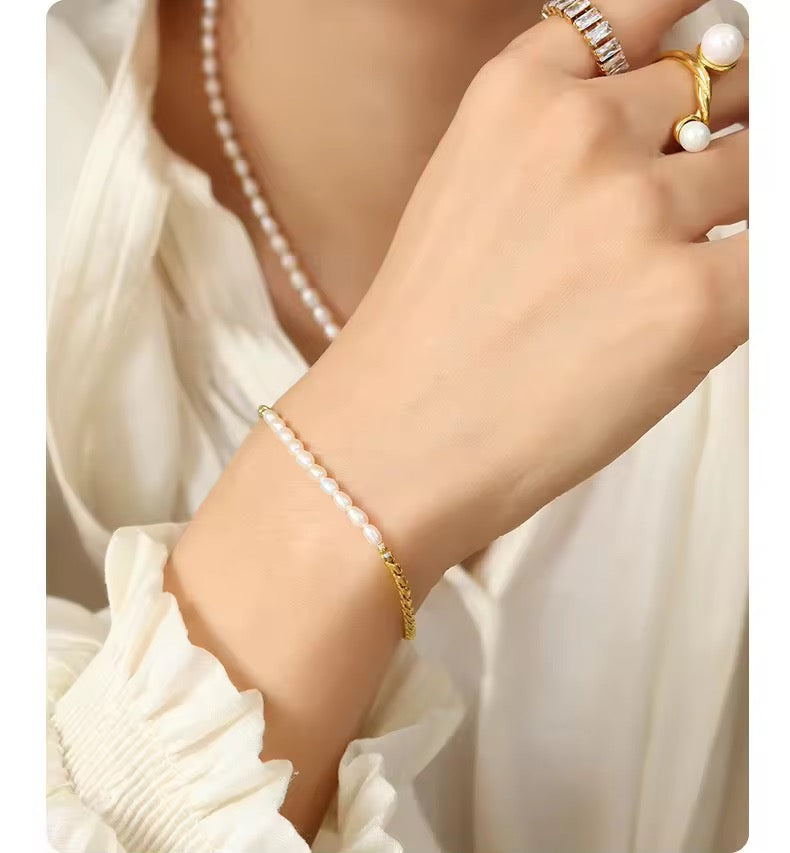 Pearl Swirl Bracelet