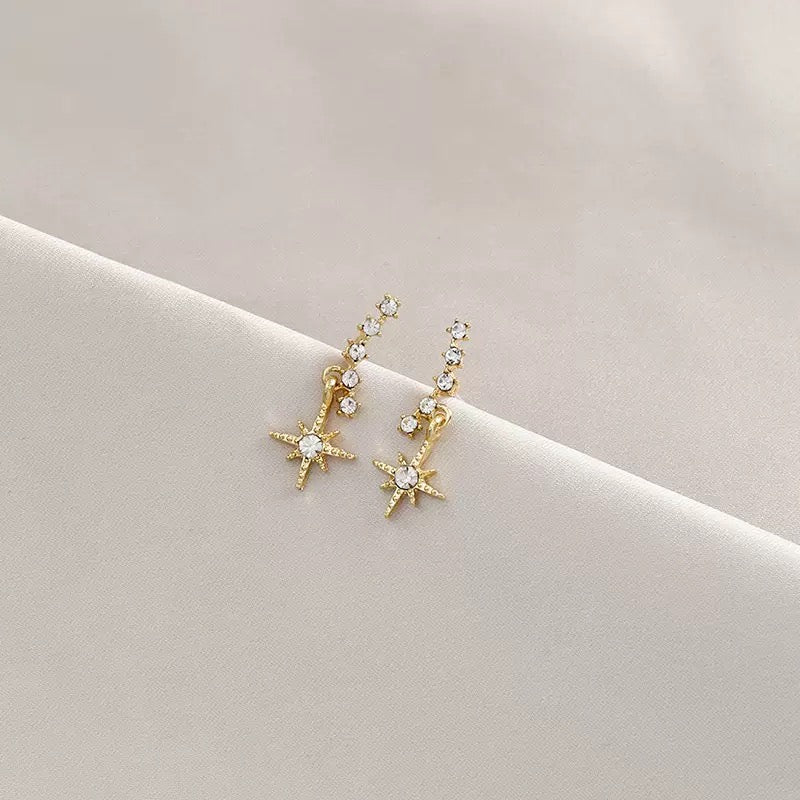 Starlit Dangle Earrings-2 Colors