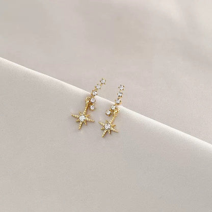Starlit Dangle Earrings-2 Colors