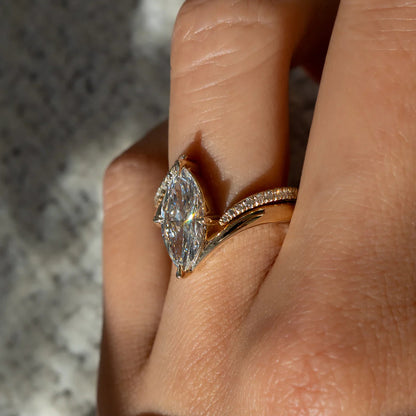 Nova Marquise Ring Set