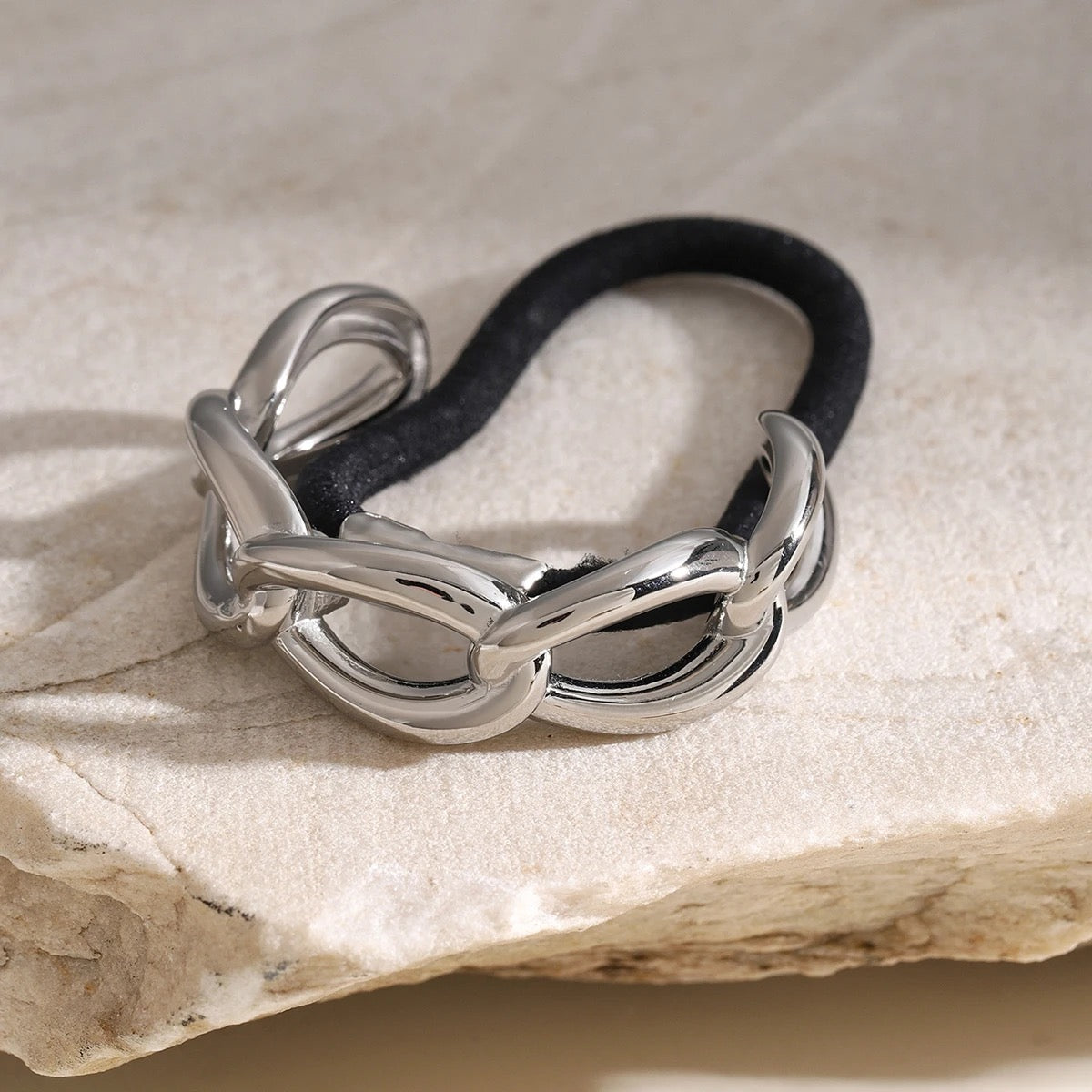 SS Silver Hair Ties