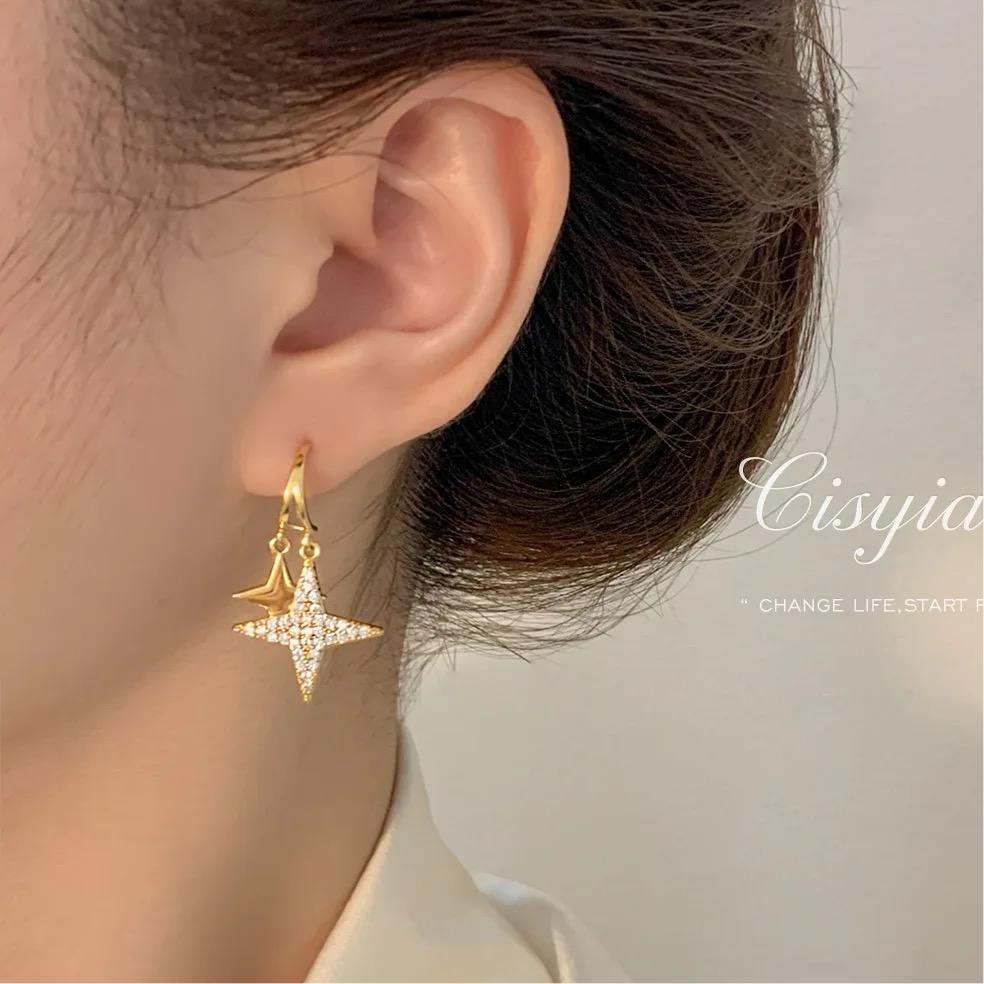 Constellation Star Dangler Earrings