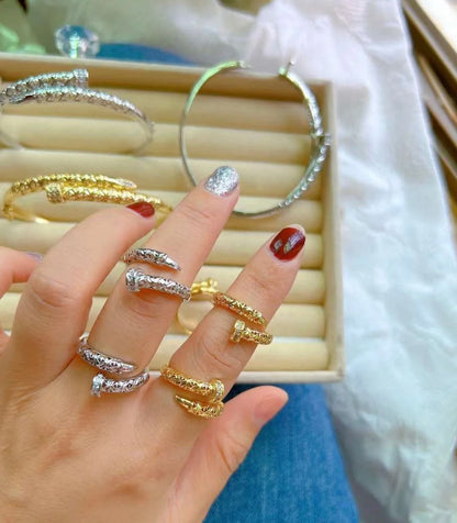 Mesh Nail Ring