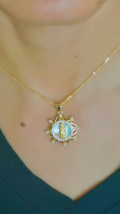 St. Martin Charm Necklaces in Thin Chain-3 Types