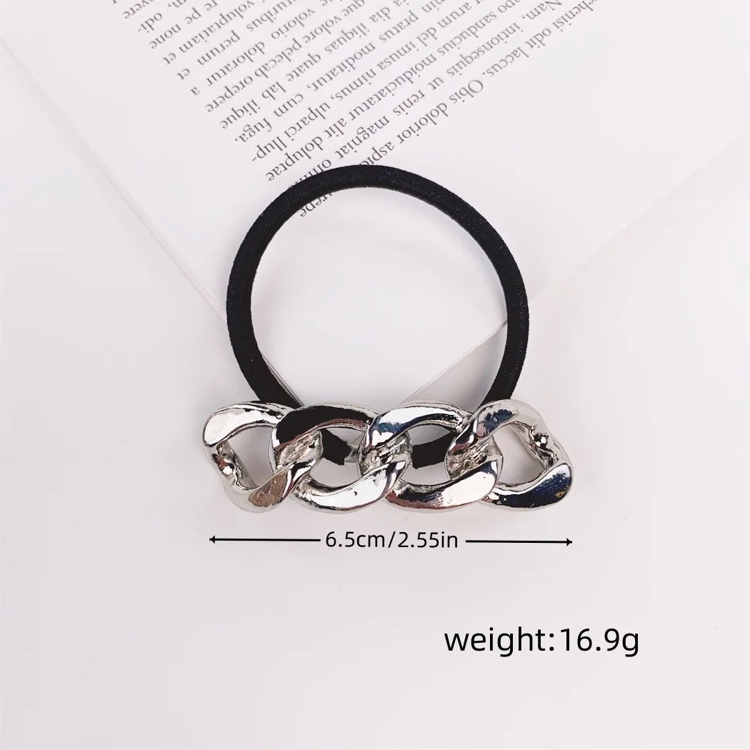 SS Silver Hair Ties