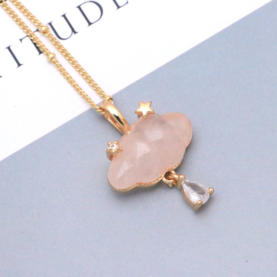 Blush Cloud Necklace-5 Colors