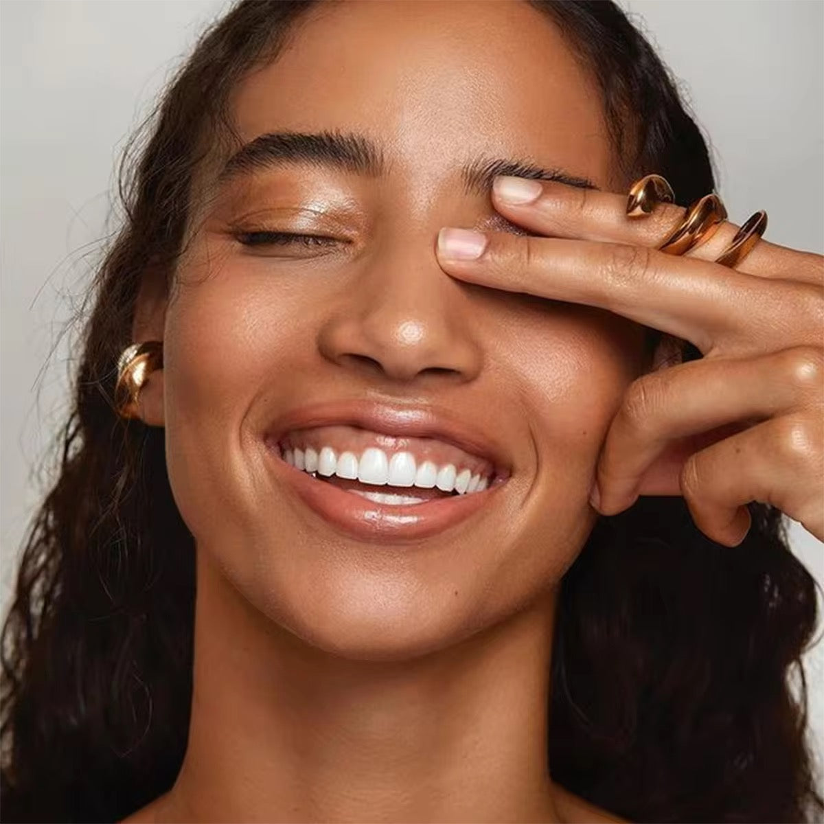 Molten Wrap Ring-Gold