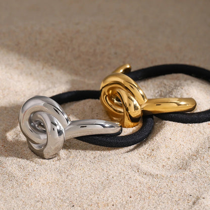 SS Medium Gold Hair Ties-2 Styles