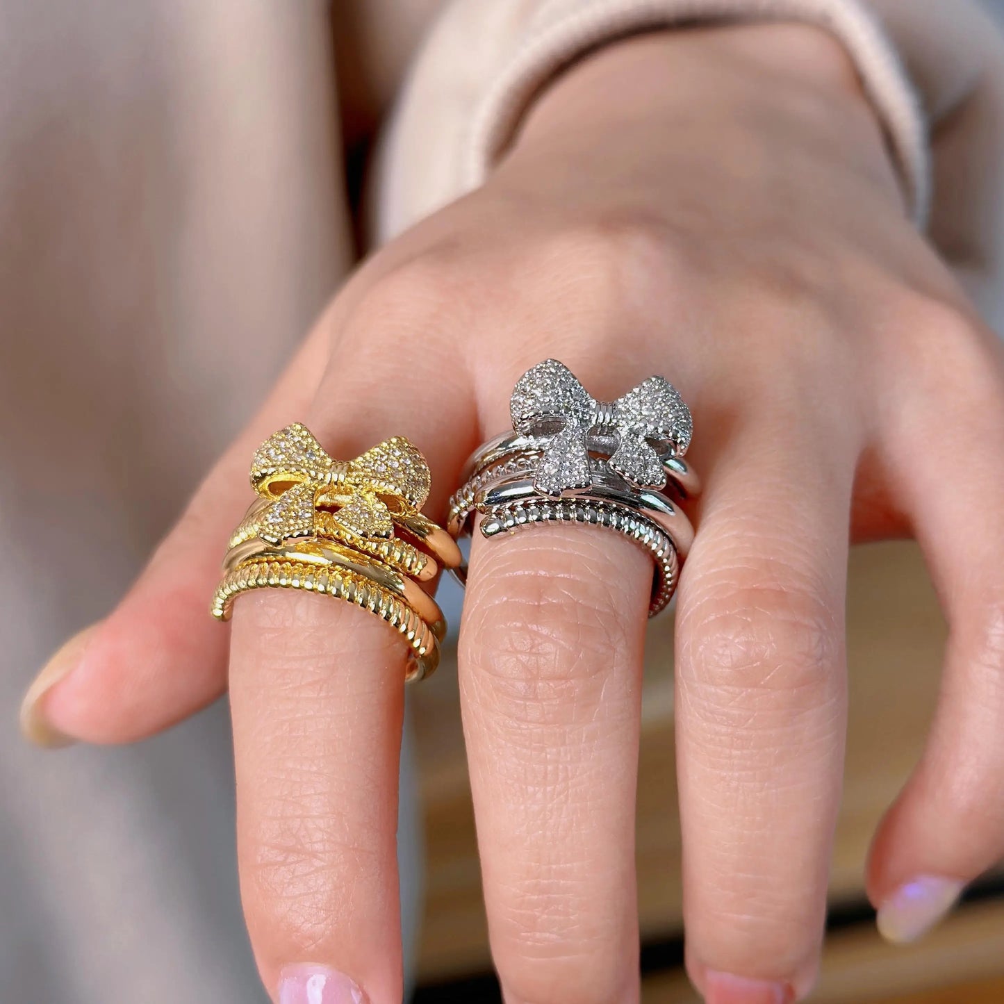 Bow Rings-3 Styles