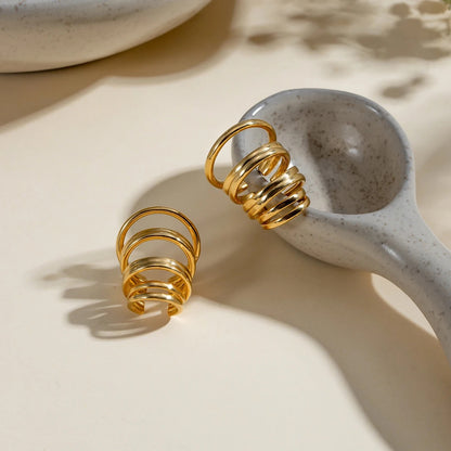 Big Earcuff Earrings-Single Piece