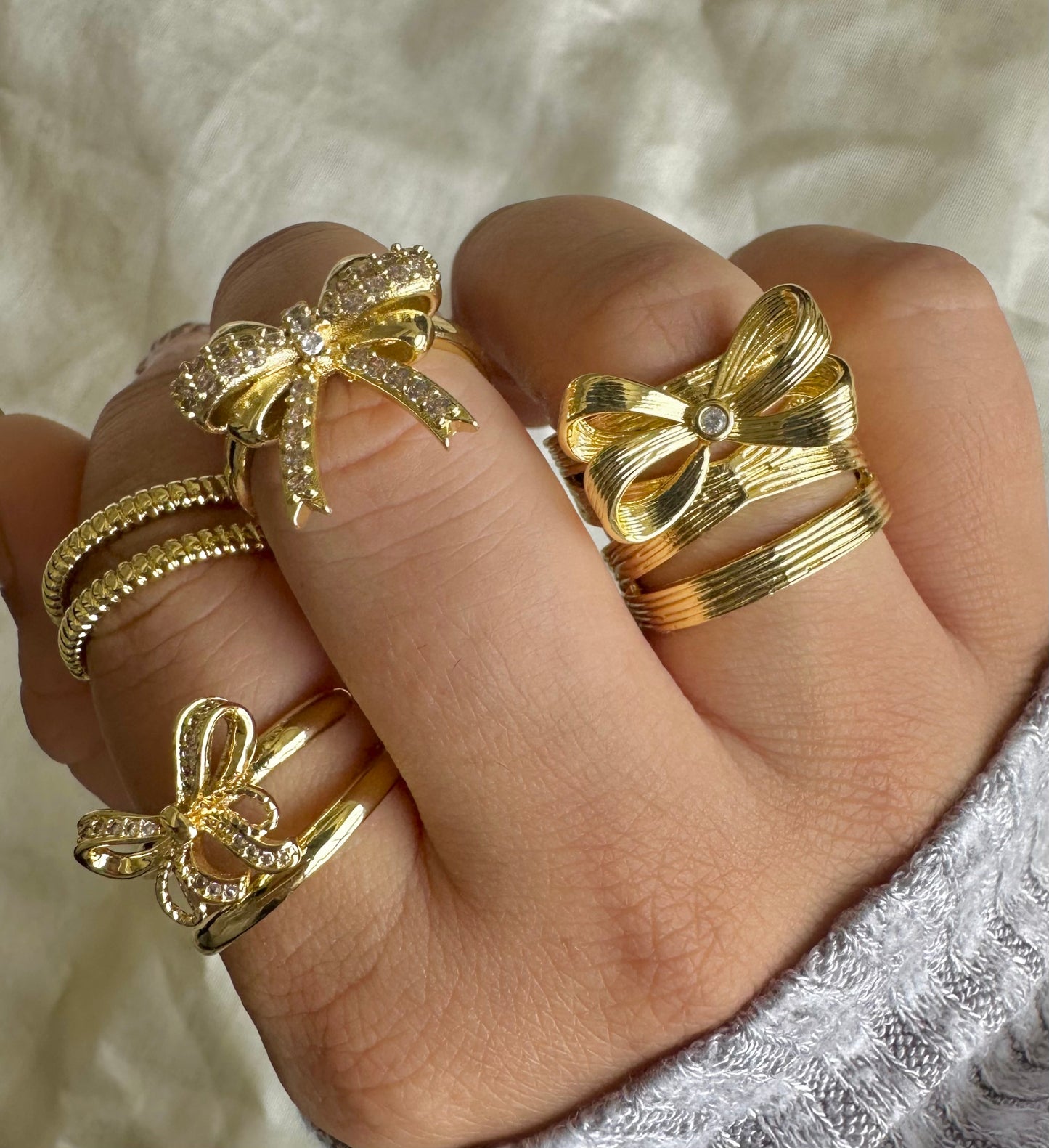 Bow Rings-3 Styles