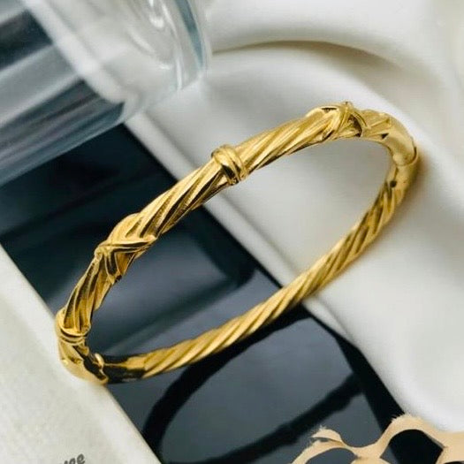 Cross Rope Openable Kada Bracelet