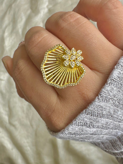 Lotus Flower Ring