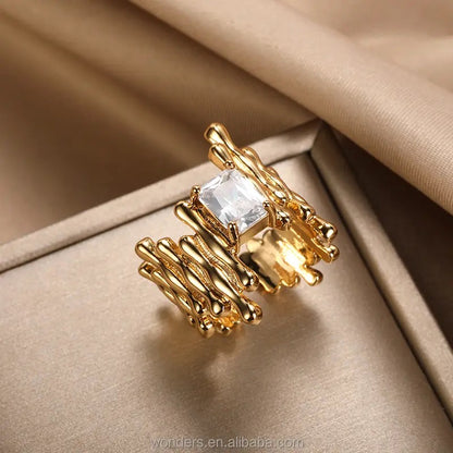 Classic Melting Ring - Gold