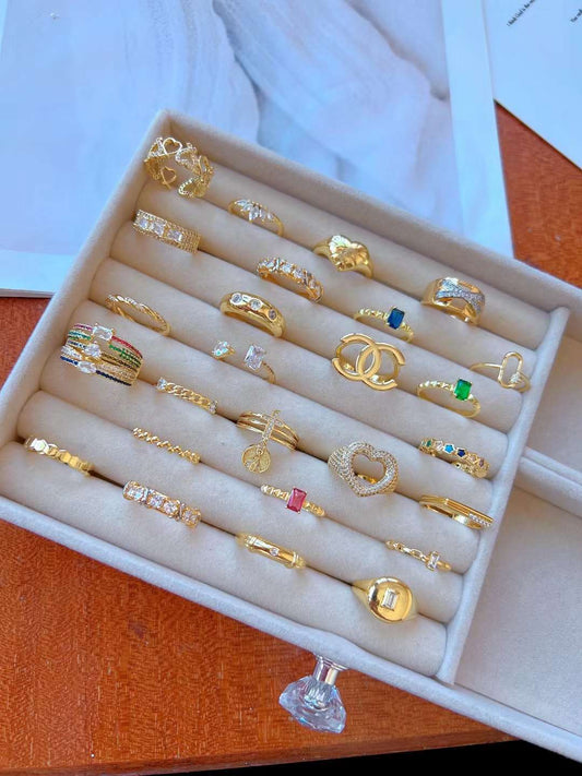 High Quality Dainty Rings-5 Types