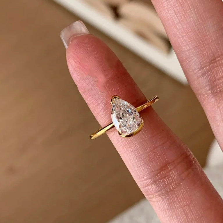 Solitaire SS Rings- 2 Styles