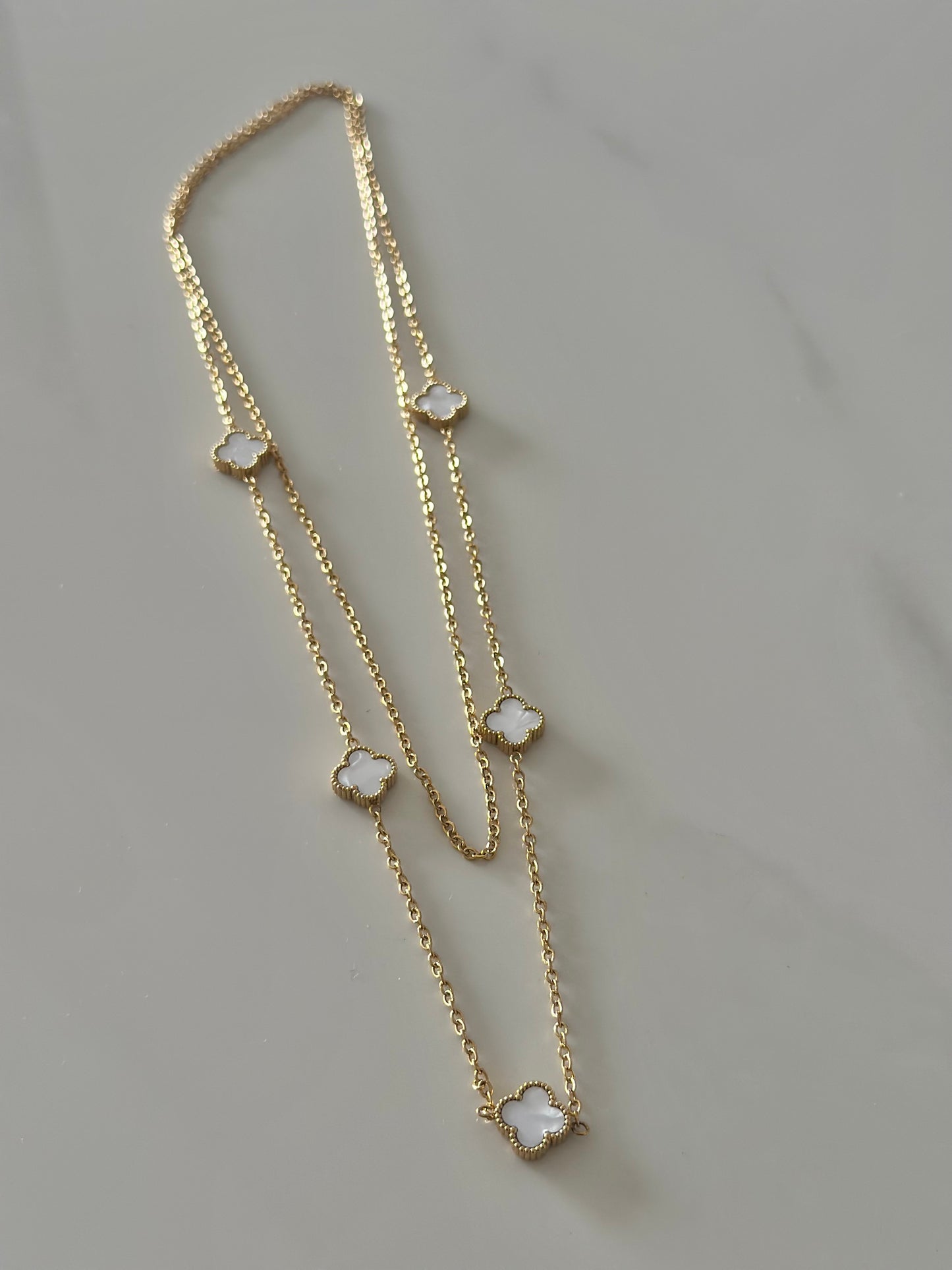 Petite Clover Necklaces-2 Types