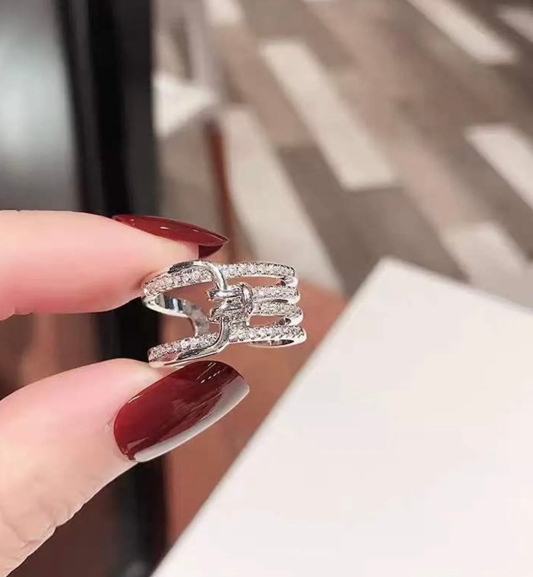 Silver Knot Ring