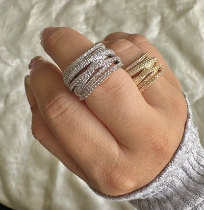 Layered Gazala Ring