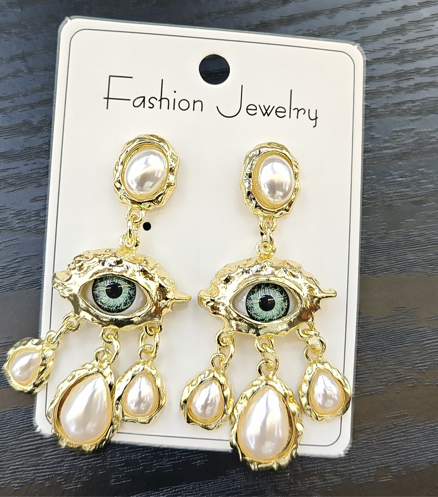 Premium Evil Eye Dangling Earrings