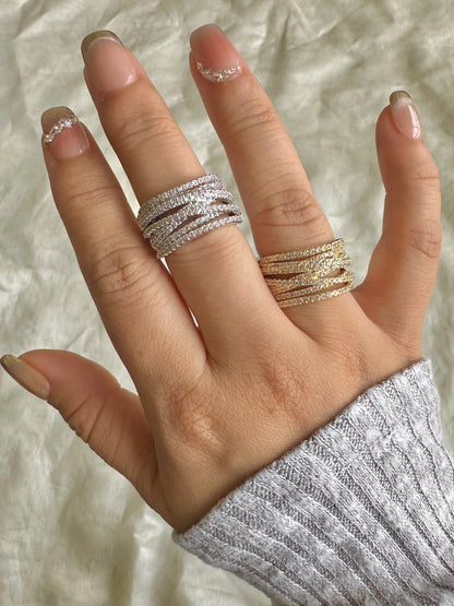 Layered Gazala Ring
