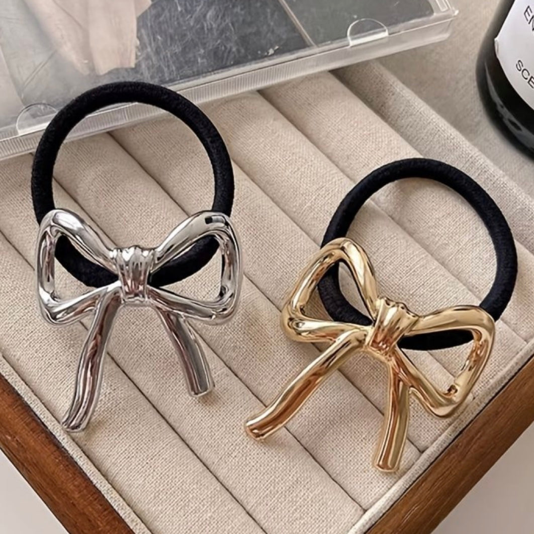 SS Large Gold Hair Ties-2 Styles