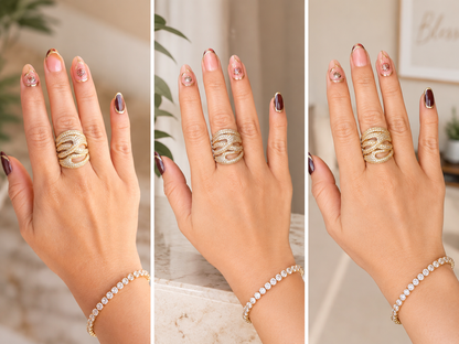 Gold Embrace Ring