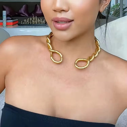 Goddess Shape Shifting Choker-Gold