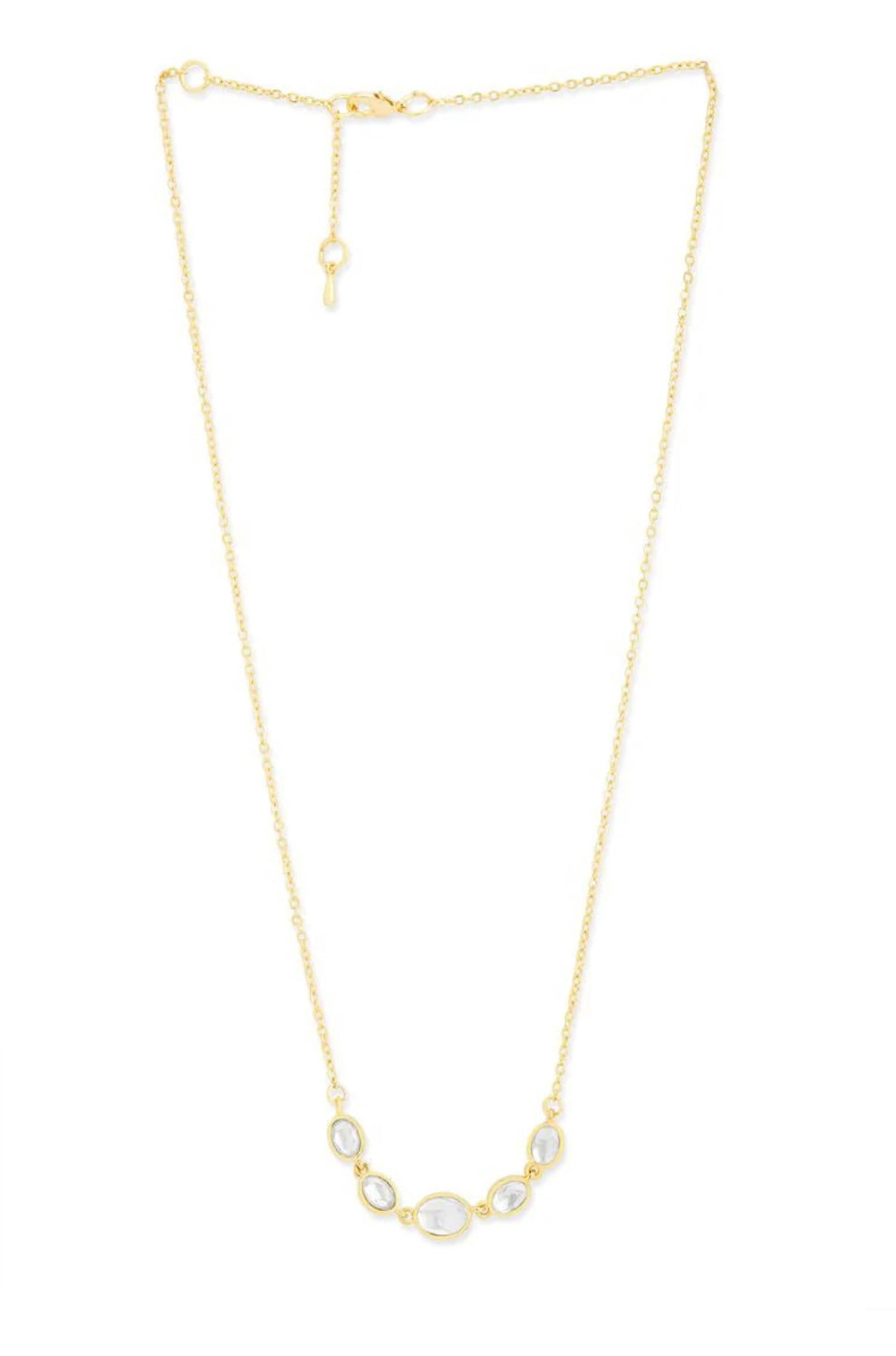 Polki minimal necklace