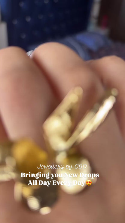 Gold Flutter Ring