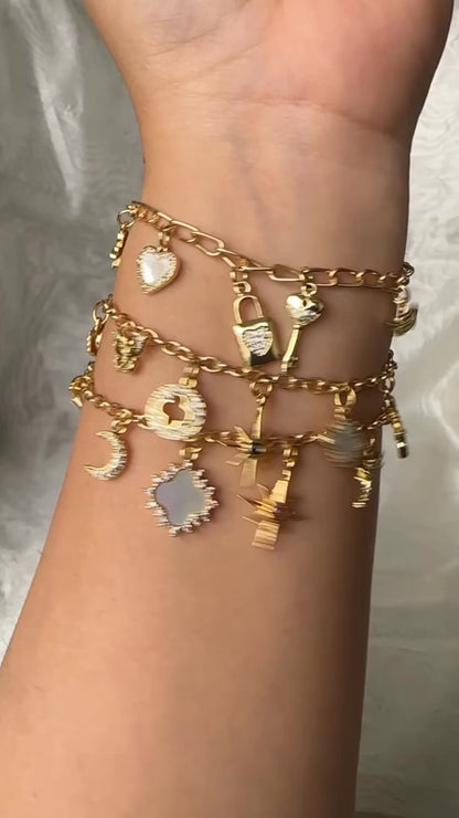 Diamond Charm Bracelet-Customised
