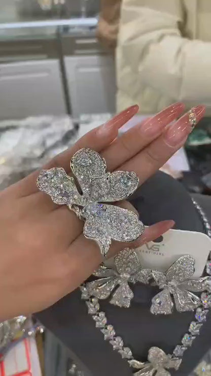 Ultimate Diamond Orchid Ring