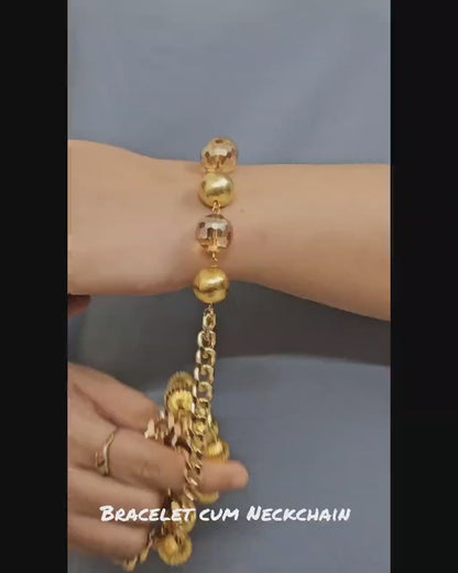 Wrap Around Chunky Bracelet/ Mecklace-2 Designs